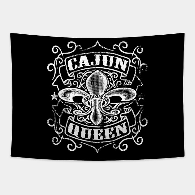 Cajun Queen Tapestry by Sideways Tees