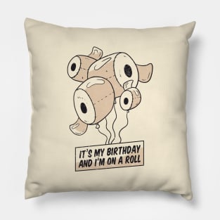 Toilet Paper funny Birthday gift Pillow