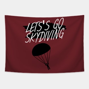 Let's go skydiving Tapestry