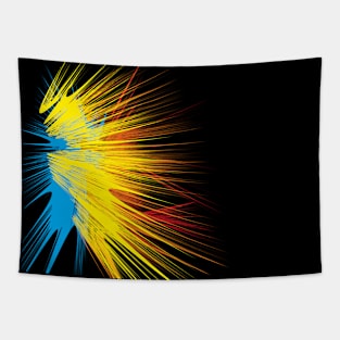 abstractio blast wave Tapestry