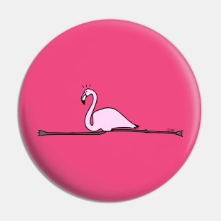 Flamingo Gymnastics: The Flailmingo Pin