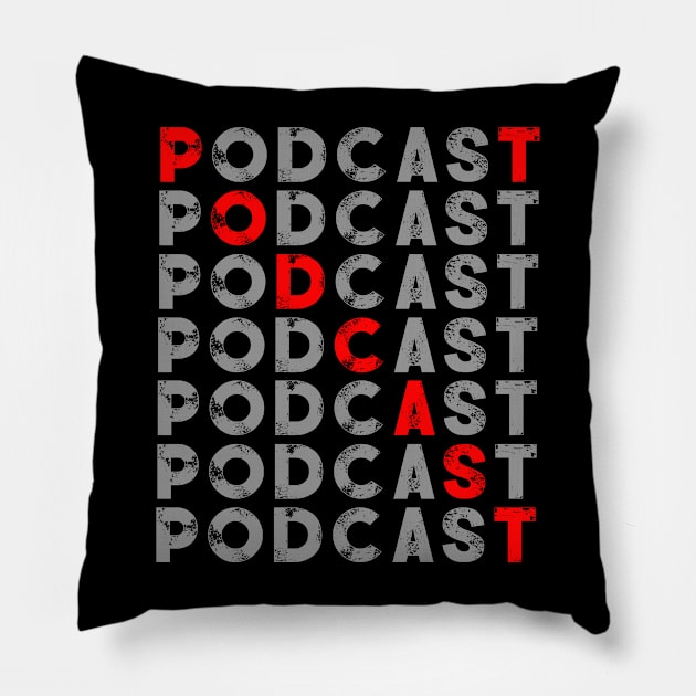 Podcast Pillow by Trascendencia Store