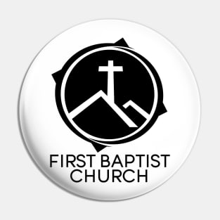 First Baptist Church Logo Tee Pin