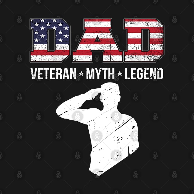 Veteran Father Proud Veteran Day Dad by FamiLane