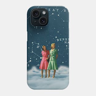 On Friendship // A walk on the clouds Phone Case