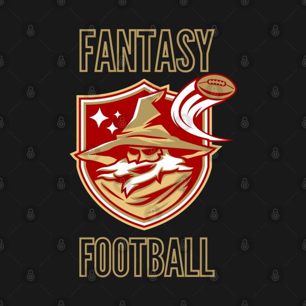 Fantasy Football (San Francisco) by Pine Tree Tees