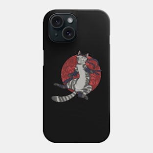 Ninja Tabby Cat Phone Case