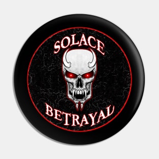 Solace Betrayal Full Color Logo Pin