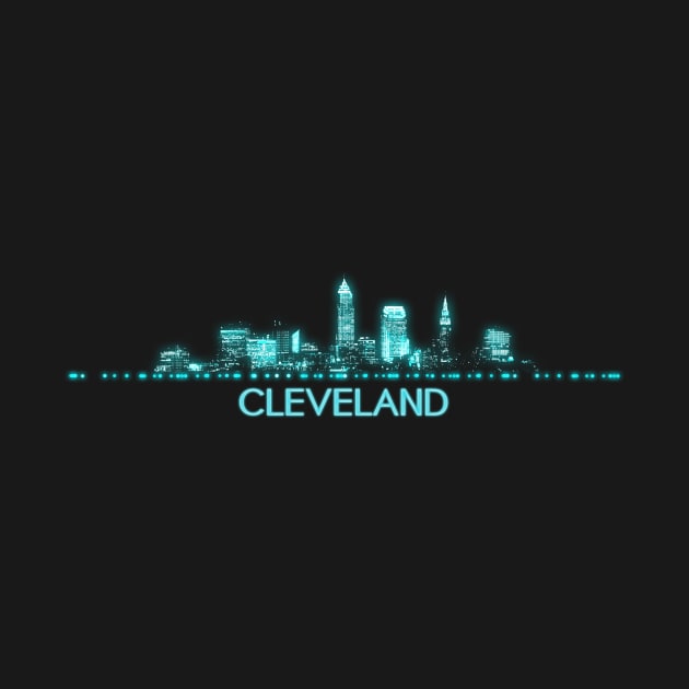 Cleveland Skyline by Jared S Davies