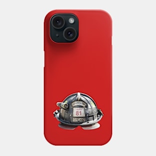 CHICAGO FIRE HELMET - TRUCK 81 Phone Case