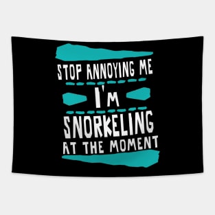 Snorkeling sports diving water fish Tapestry