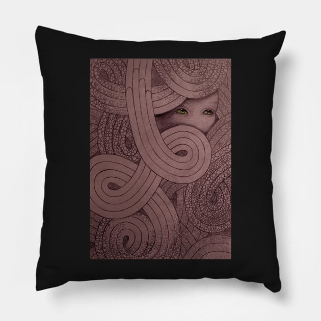 Dreamscape Pillow by luisapizza