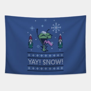 Yay! Snow! Tapestry