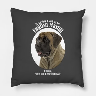 Lucky Mastiff Pillow