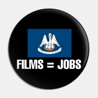 Films=Jobs Pin