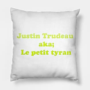 Justin The Tyrant Pillow