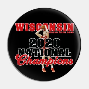 Wisconsin Badgers 2020 National Champions Pin