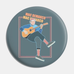 Mac DeMarco Retro Design Pin