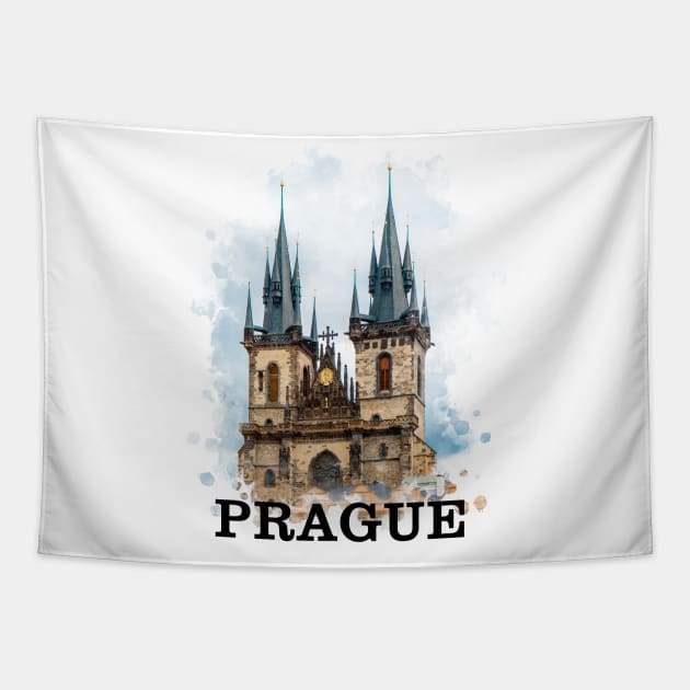 Prague Tapestry by Polli