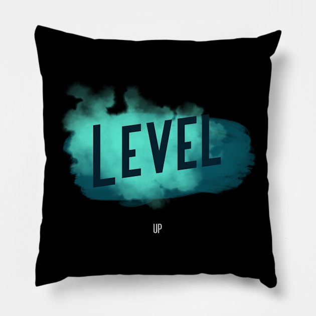 Level Up Pillow by MythicalShop