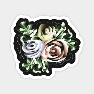 Three roses Magnet