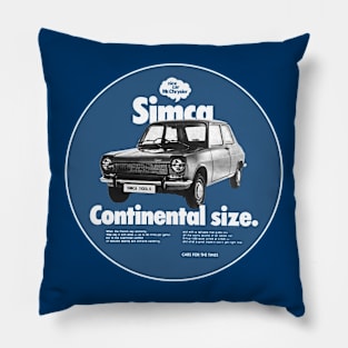 SIMCA 1100LS - advert Pillow