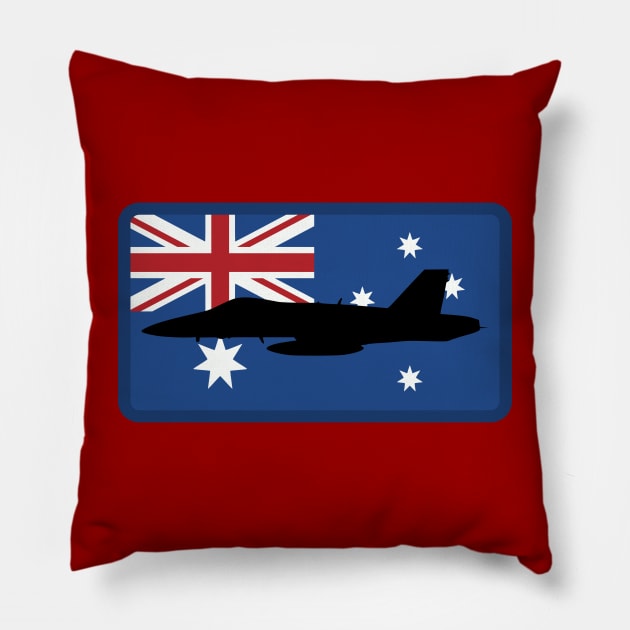 RAAF FA-18 Hornet Pillow by TCP