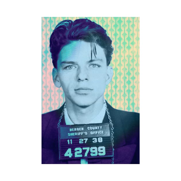 Frank Sinatra Mugshot by SABREart