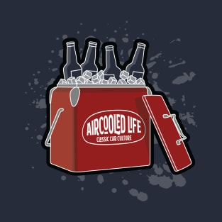 Aircooled Life Cool Box Beer Design T-Shirt