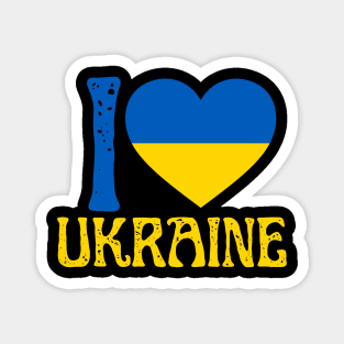 I Love Ukraine Magnet