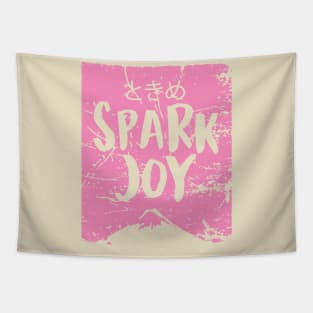 Spark Joy Pink Tapestry