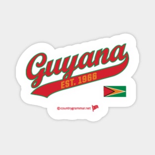 Guyana Ultimate Script Magnet