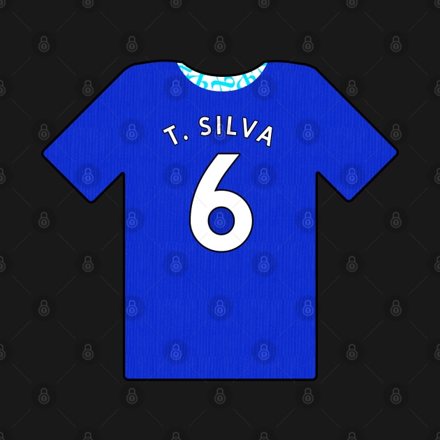 2022 Thiago Silva Jersey by tysonstreet