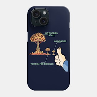 FALLOUT PRINT: RULE OF THUMB Phone Case