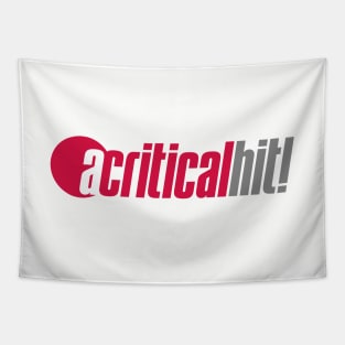 A Critical Hit! Logo (Light) Tapestry