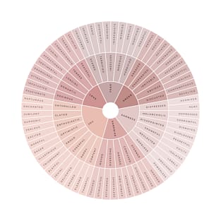 Wheel of Emotions + Feelings | British English | Junto T-Shirt