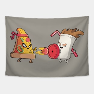 Pizza Ninja vs. Soda Tapestry