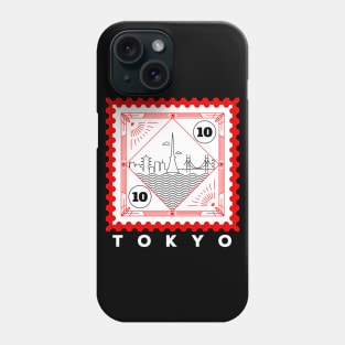 Tokyo Stamp Design Phone Case