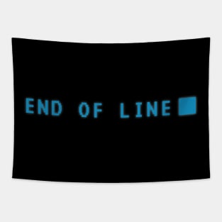 End of Line Tapestry