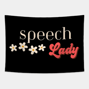 Speech Language Pathologist, Speech Lady Tapestry