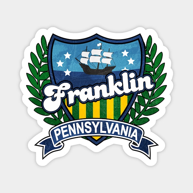 Franklin Pennsylvania Magnet by Jennifer