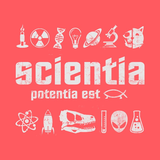 Scientia Potentia Est - "Knowledge is Power" by GeeksAreSexy