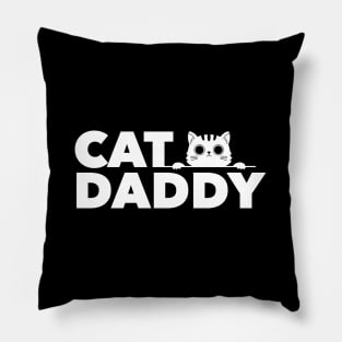 Best Cat Dad Cat Daddy Father's Day Gift Pillow