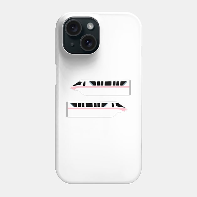 Minimal Monorail Pink Phone Case by FandomTrading