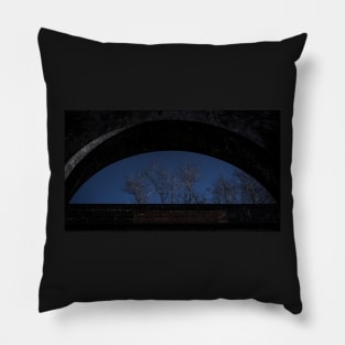 Coal Staithe At Wearmouth Colliery Pillow