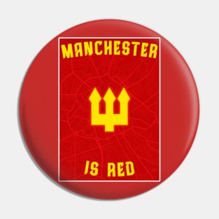 Manchester is red Pin