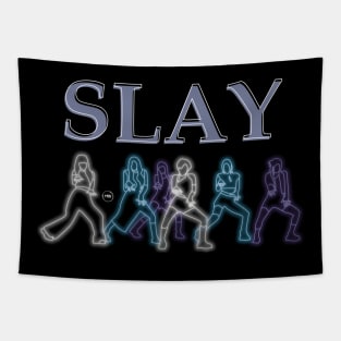 LED design from the everglow group in the slay era Tapestry