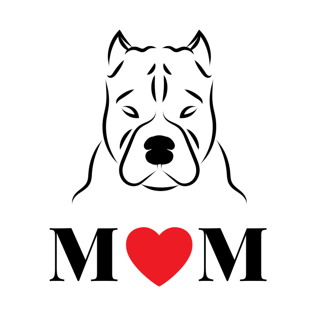 Pittie Mom by TeeTrafik