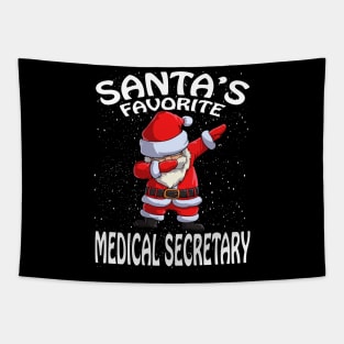 Santas Favorite Medical Secretary Christmas Tapestry