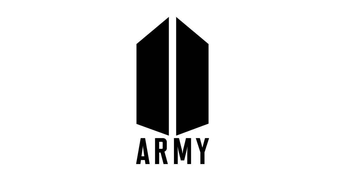 BTS ARMY Logo - Army Logo - T-Shirt | TeePublic